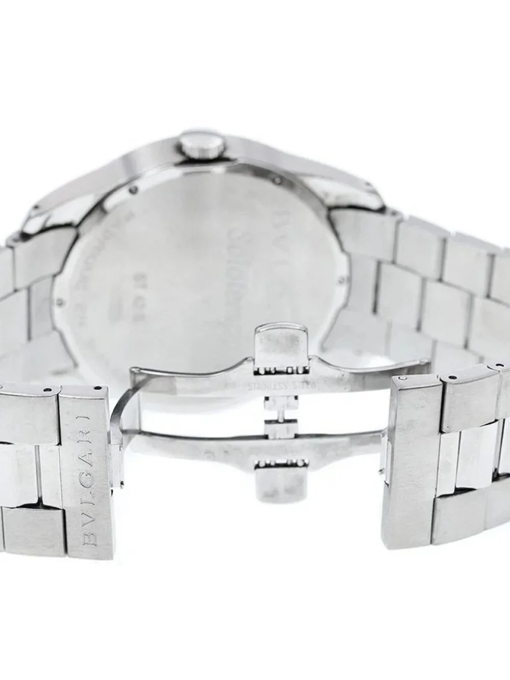 BVLGARI Solo tempo ST42S gray Dial Quartz Men's Watch_958340